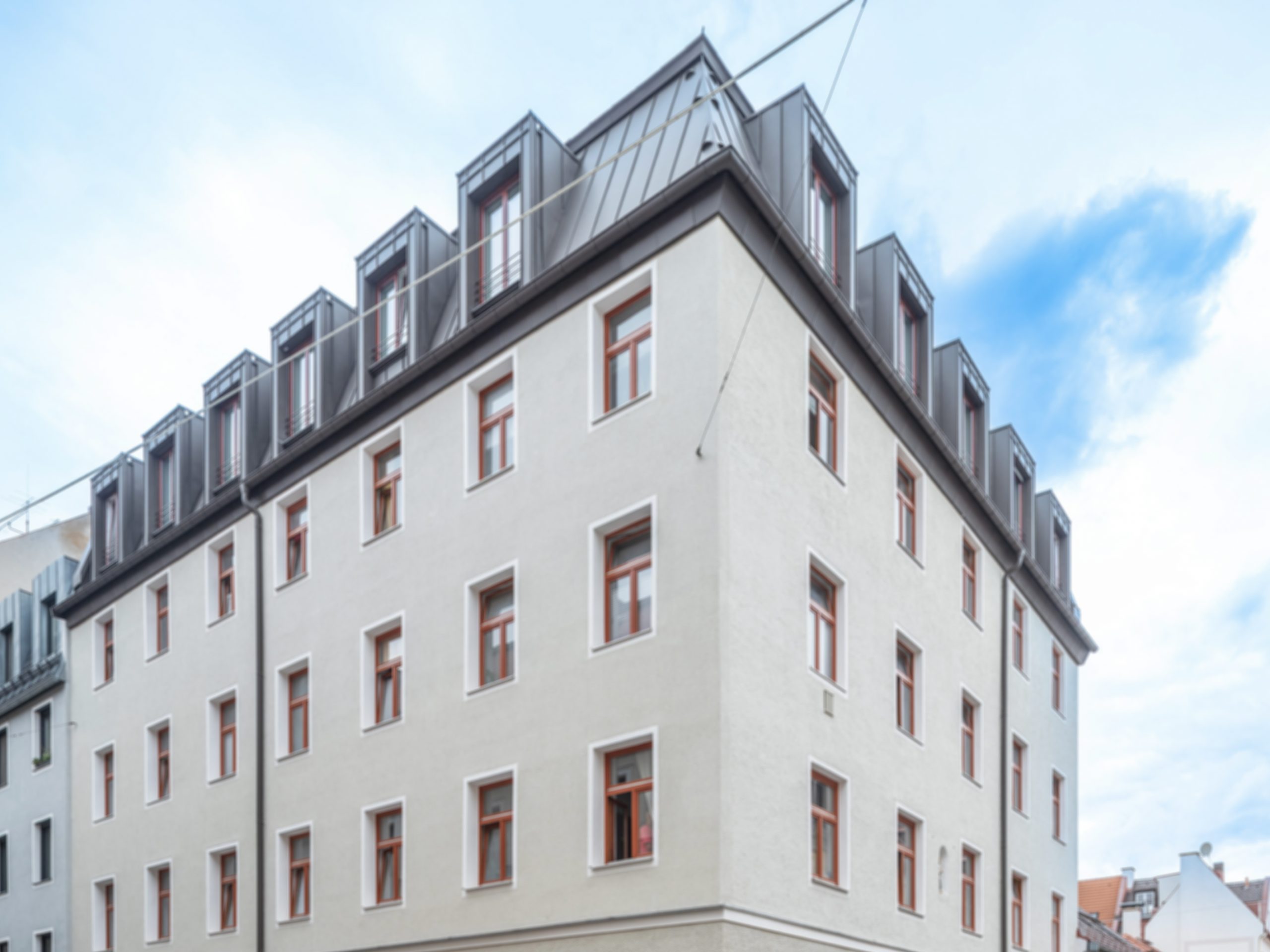 Sanierung Walserstraße München — Außenansicht