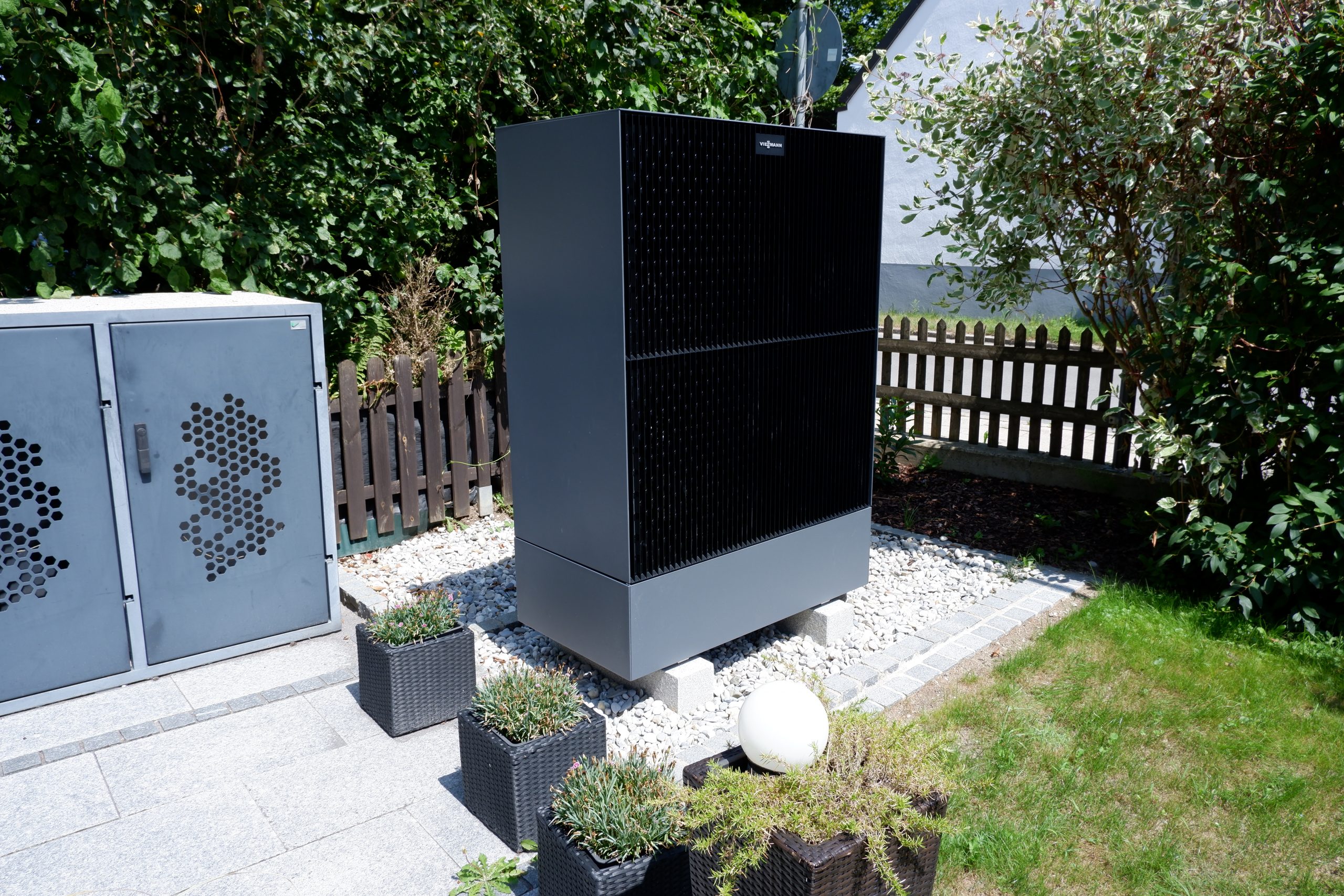 Neue Wärmepumpe Einfamilienhaus Vierkirchen
