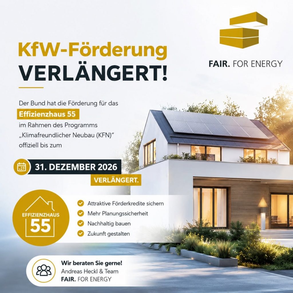 KfW-Förderung Effizienzhaus 55